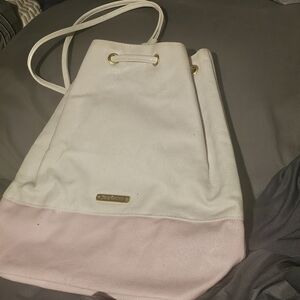Juicy Couture White and Pink Backpack